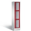 CLASSIC Locker with transparent doors (3 wide compartments)